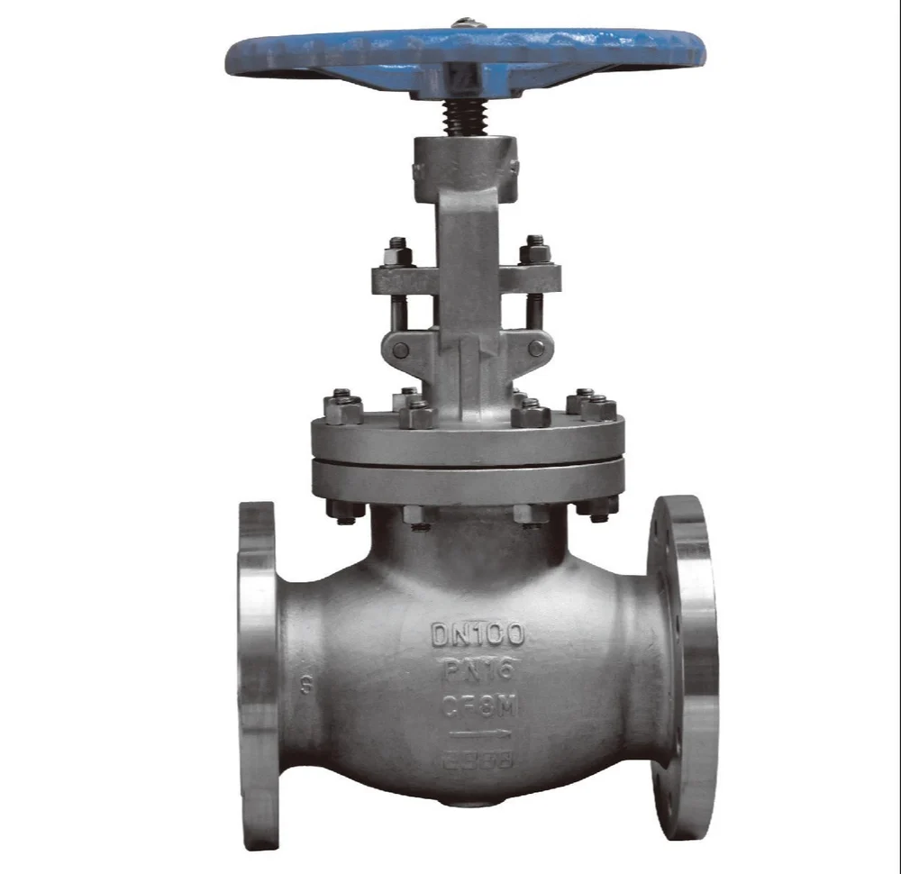 Gate Globe Check Valve, For Steam/Oil/Water /Gas - Color: Silver