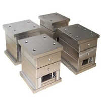 30hrc Plastic Mould Base - High-quality Aluminum, Polished Silver Finish | Corrosion Resistant, Designed For Plastic Injection Mould Shaping, 1-year Warranty