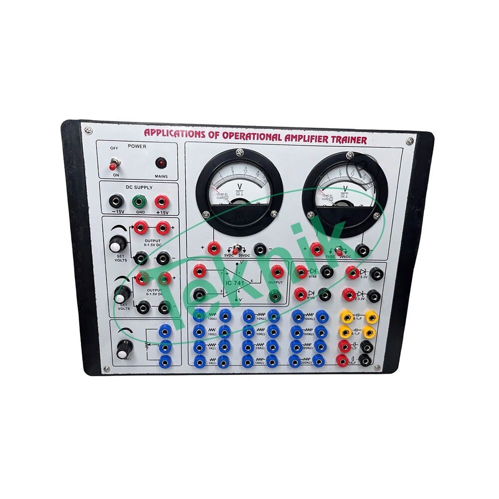 Operational Amplifier Application Trainer - Versatile Discrete Component Trainer, Hands-on Learning For Amplifier Applications