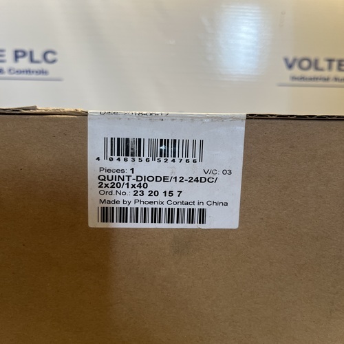 PHOENIX QUINT-DIODE/12-24DC/2X20/1X40 REDUNDANT POWER SUPPLY 2320157