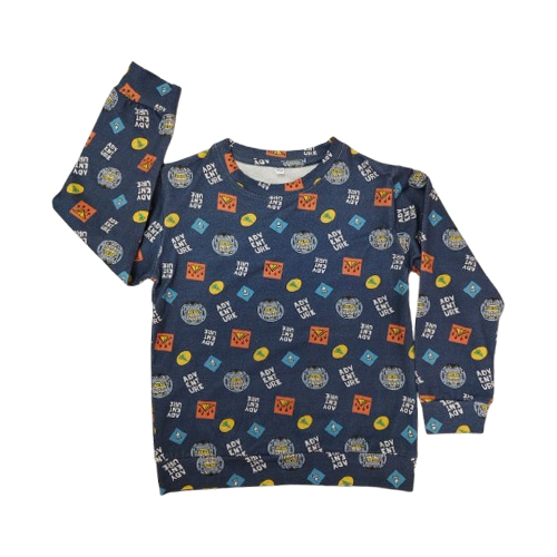 Boys Full Sleeve T-Shirt - Color: Different Available