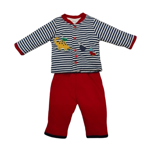 Boys Full Pant And T-Shirt - Color: Different Available