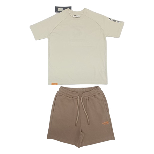 Kids T-Shirt And Shorts Night Wear Set - Color: Different Available