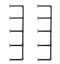 Industrial Retro Wall Mount Iron Pipe Shelf Hung Bracket (52