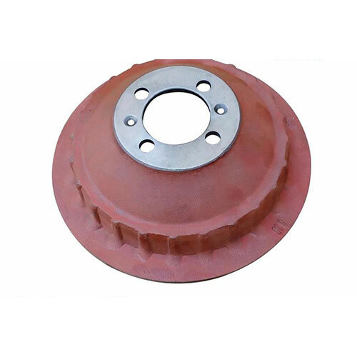 Brake Drum - Color: Red