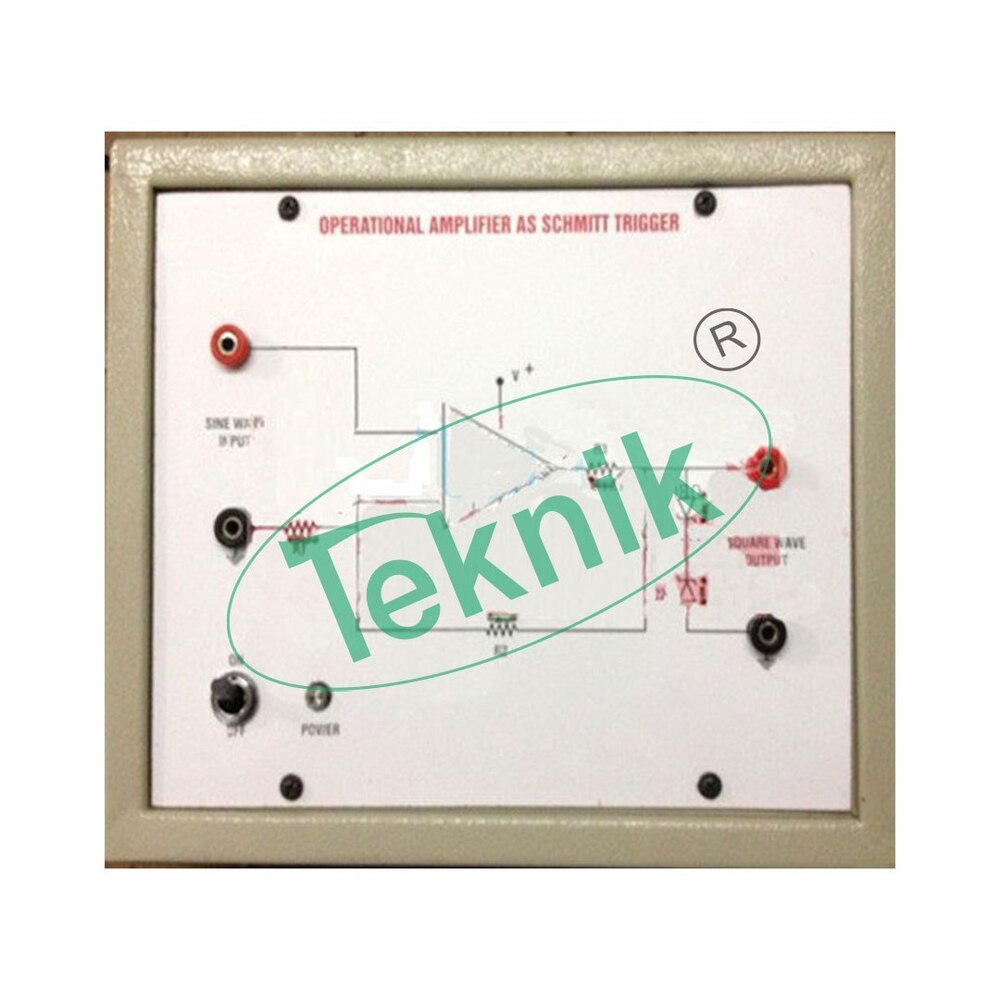 Operational Amplifier As Schmitt Trigger