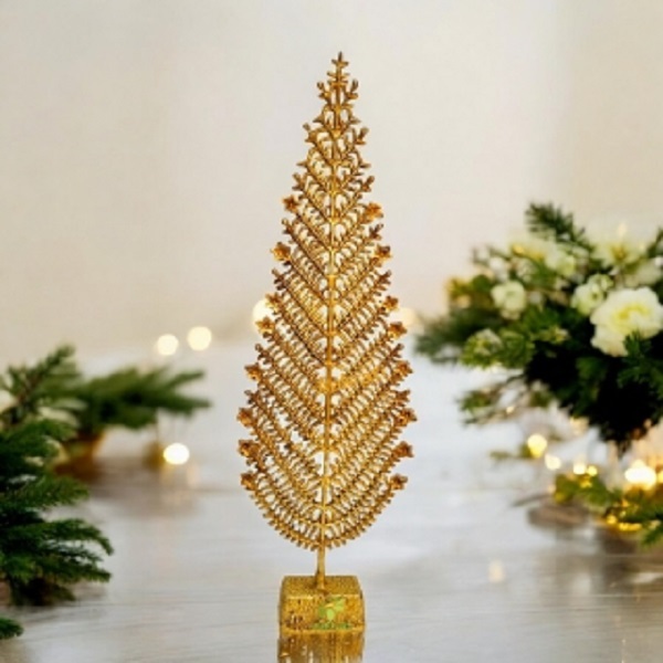 Aakrati Brass Tree Showpiece  Elegant Home DACcor for Traditional & Modern Spaces