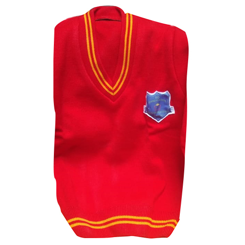 Red School Sweater - Age Group: Adult