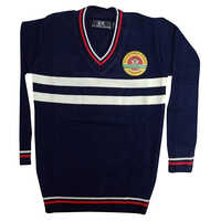V Neck School Sweater - Age Group: Adult