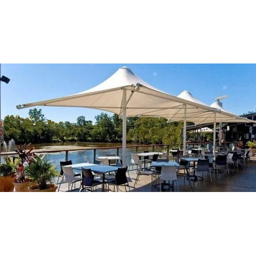 Restaurant Tensile Structure - Coating Type: Polished