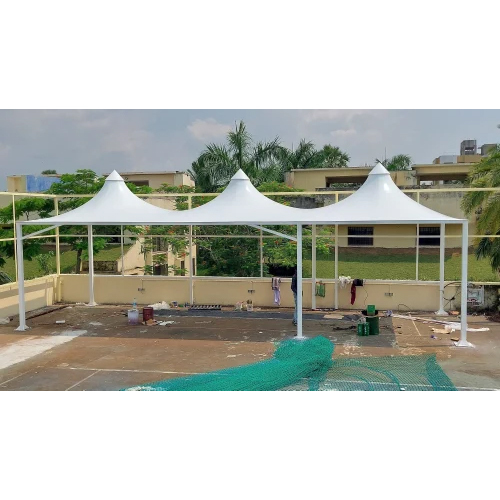 Gazebo Tensile Structure - Coating Type: Polished