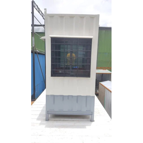 Industrial Portable Security Cabin - Color: As Per Requirement