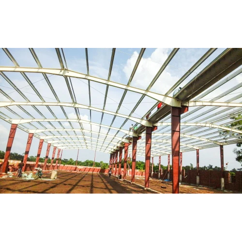 Prefabricated Structure Tin Shed - Color: As Per Requirement