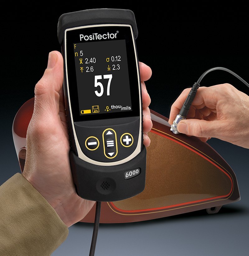 Positector 6000 Coating Thickness Gauge - Color: Black