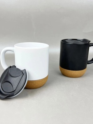 Ceramic Cup - Color: Black And White