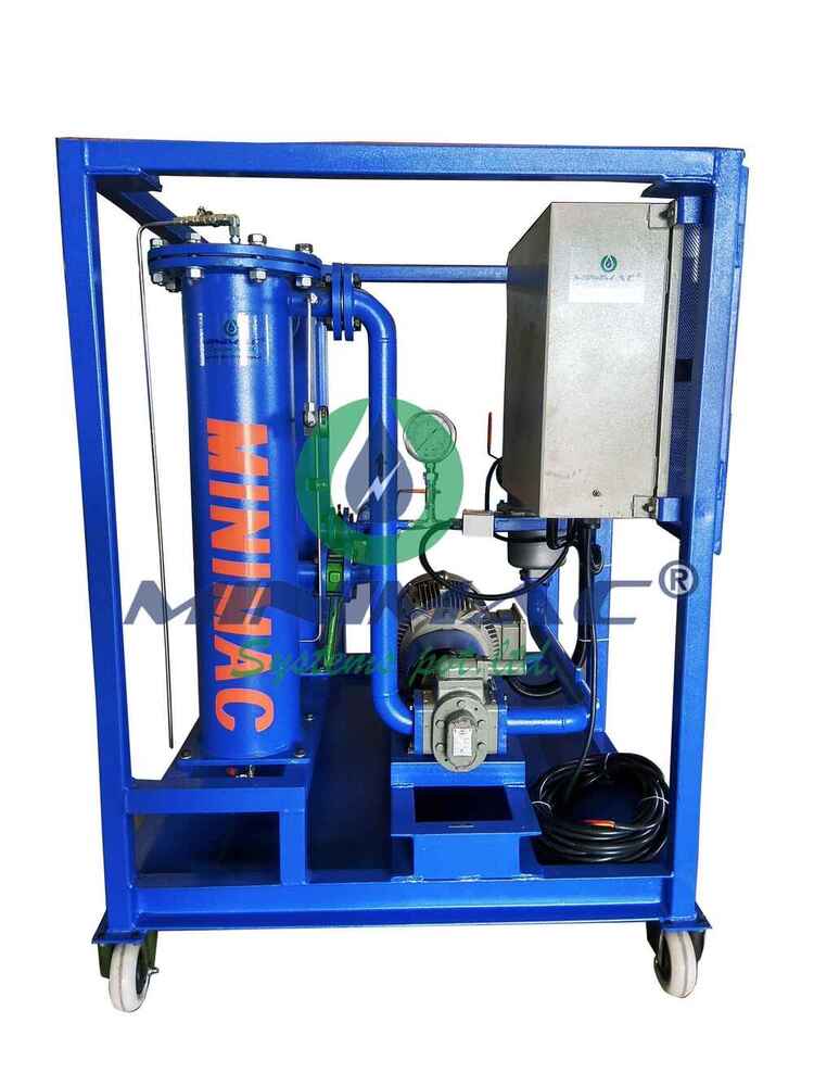 Three Stage Oil Filtration Plant