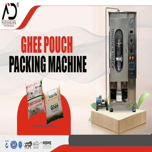 Ghee pouch packing machine