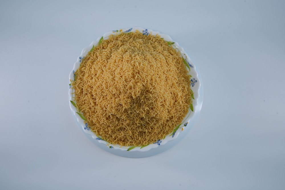 Midium Sev - 500g & 1kg Packs | Crunchy Chickpea Flour Noodles Seasoned With Turmeric & Cayenne, Crisp Texture, 2 Months Shelf Life