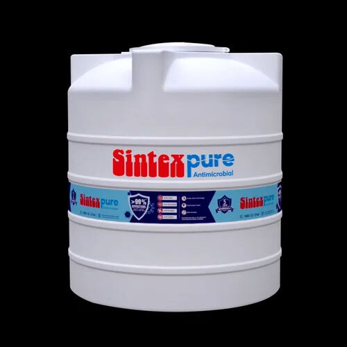 Sintex 3 Layer Water Tank - Color: White