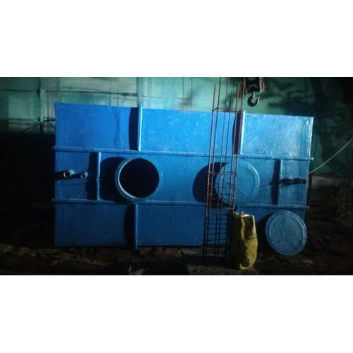 Underground Water Storage Tanks Sumps - Color: Blue