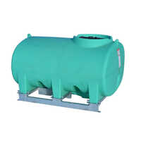 Underground Sump Tank - Frp Material, Standard Size, Green Color | Cylindrical Shape, Industrial Grade, Durable Hard Plastic Surface