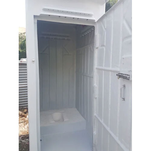 Frp Mobile Toilet - Color: White