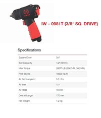 Ralli Wolf Composite Impact Wrench (IW-0981T)