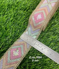 sequence embroidery lace manufacture
