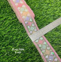 sequence embroidery lace manufacture