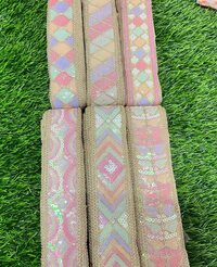 sequence embroidery lace manufacture