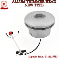 BB0021 High-Performance Allum Trimmer Head (New Type) for Brush Cutters  Designed for 35cc, 52cc, 63cc, 72cc Trimmers  Best for Crop Cutting and Tree Pruning