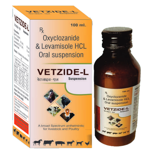 Oxyclozanide And Levamisole HCL Oral Suspension