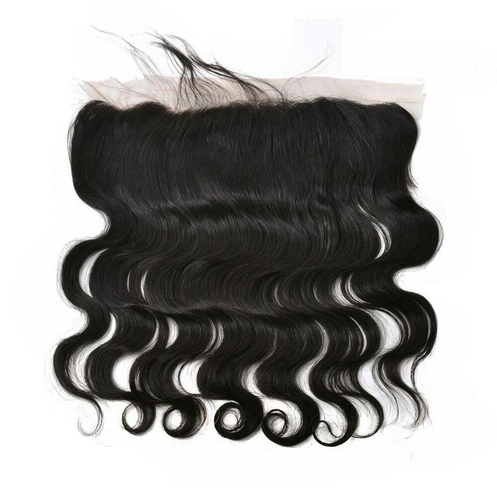 Natural Black Color Body Wave Frontal Hair