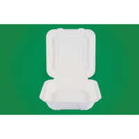 9x9 Plain Clamshell Box - Application: Food Serving (restaurants