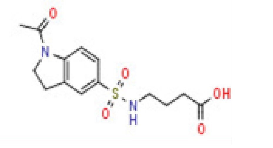 4-([(1-Acetyl-2,3-Dihydro-1H-Indol-5-Yl)Sulfonyl]Amino)Butanoic Acid