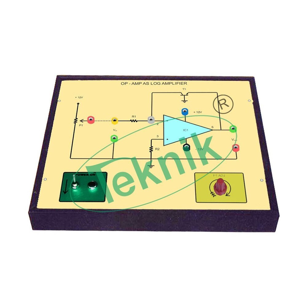 Operational Amplifier As Logarithmic Amplifier - Elegant Metal Cabinet, Intelligent Circuit Layout , Comprehensive Parameter Testing And Patch Cord Set