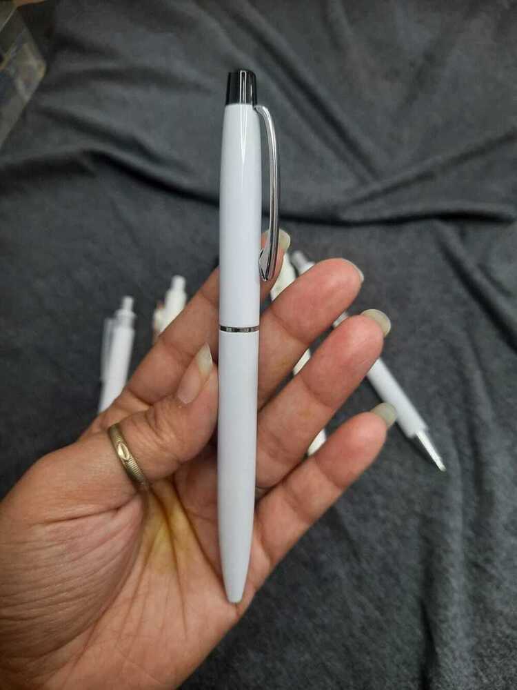 Promotional Metal Pen - Aluminium, Standard Size, Various Colors | Smooth Ink Flow, Metal Grip, Pigment Ink, Nib Size 0.5 - 0.7 mm, Novelty Design
