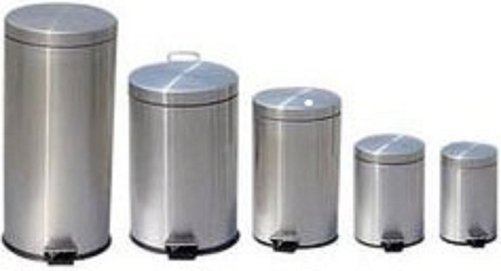 SS DUSTBIN 8X12 PEDAL