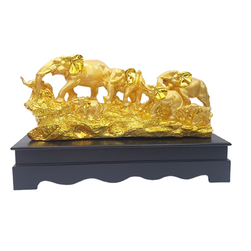 Elephant Herd Decorative Items