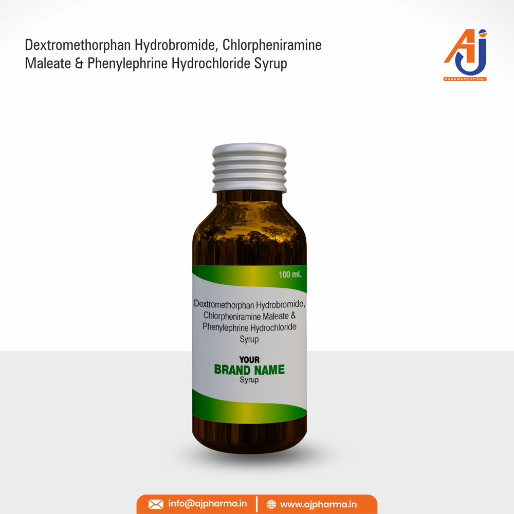 DEXTROMETHORPHAN HYDROBROMIDE, CHLORPHENIRAMINE MALEATE & PHENYLEPHRINE HYDROCHLORIDE SYRUP