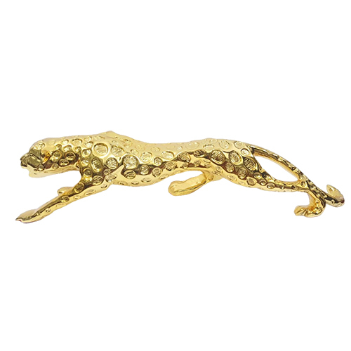 Golden Color Jaguar Statues - Color: Various Available