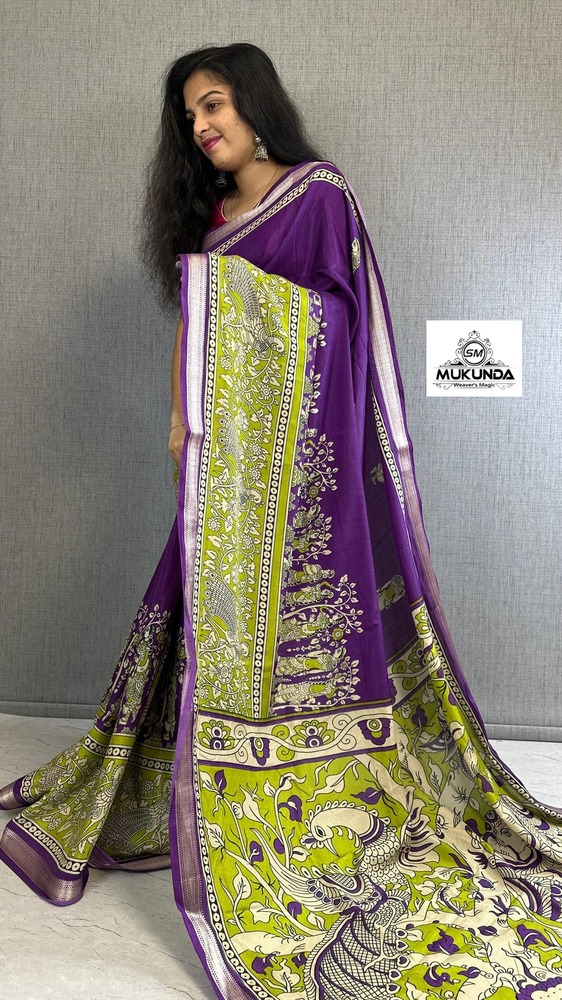 Digital Printed Sarees - Bust Size: 40 Inch (In)