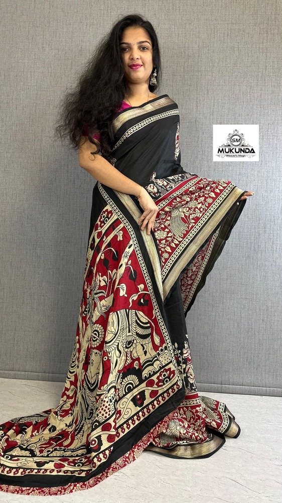Digital Printed Sarees - Bust Size: 40 Inch (In)