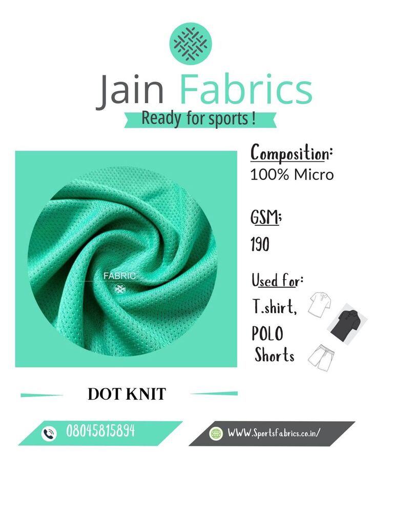 Dot knit Fabric