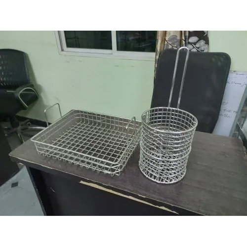 Stainless Steel Kfc Baskets - Automatic Grade: Manual