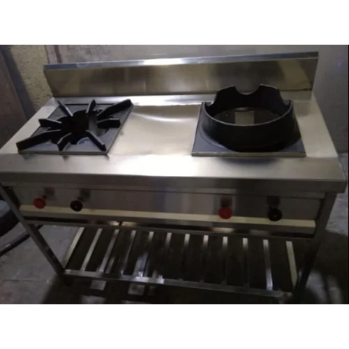 Stainless Steel Burner Indian & Chinese - Automatic Grade: Manual