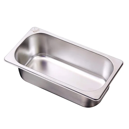 Stainless Steel Gastronorm Pans - Color: Silver