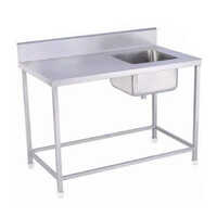 Stainless Steel Kitchen Sink Table