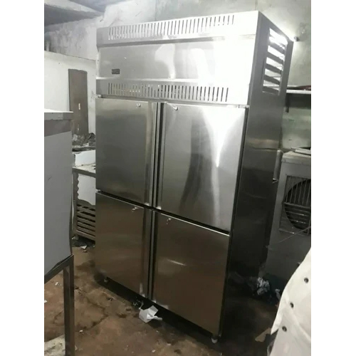 Four Door Vertical Freezer - Color: Silver