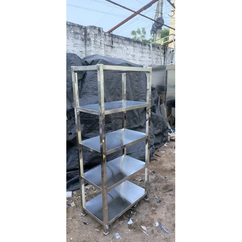 Stainless Steel Storage Rack - Size: Standard